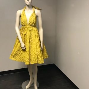 Jean Paul Gaultier for Target Dress Yellow size 9new no tags